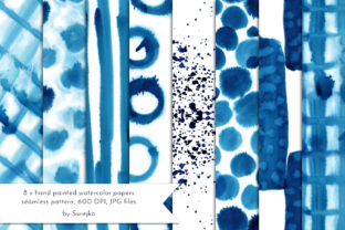 Abstract Watercolor Background Indigo: A Seller's Review