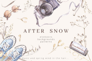 After Snow: A Watercolor Embroidery Review