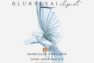 Flying Watercolor Dove Clipart: A Designer's Review
