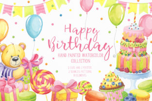 Happy Birthday Watercolor Collection Review