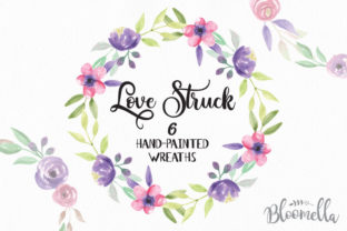 Love Struck Wreaths Flowers Watercolor Review
