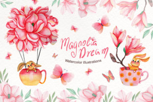 Magnolia Dream-Watercolor Illustrations Review
