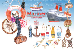 Mariner Watercolor Clip Art Review