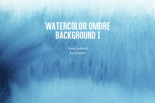 Ombre Watercolor Background Illustrations