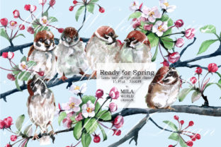 Ready for Spring Watercolor Clip Art Review