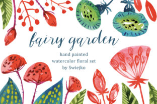 Watercolor Fantasy Flowers Hand Painted Review