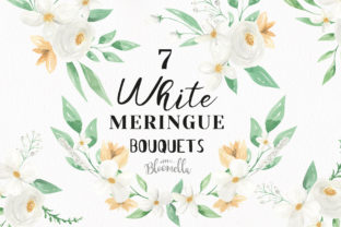 White Meringue Flower Watercolor Set Review